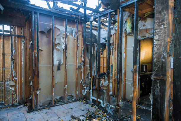 Professional Soot Cleanup technician working in Landisville, PA